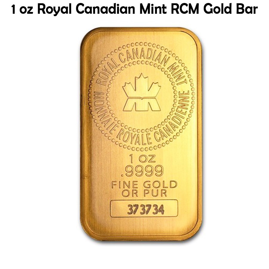 1 oz Royal Canadian Mint RCM Gold Bar 9999 Fine in Assay | eBay